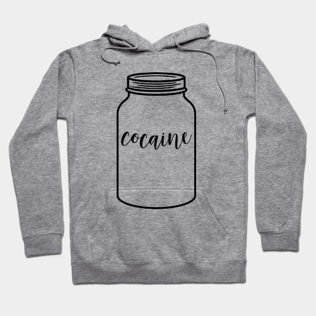 Jar of Cocaine Hoodie by valentinahramov